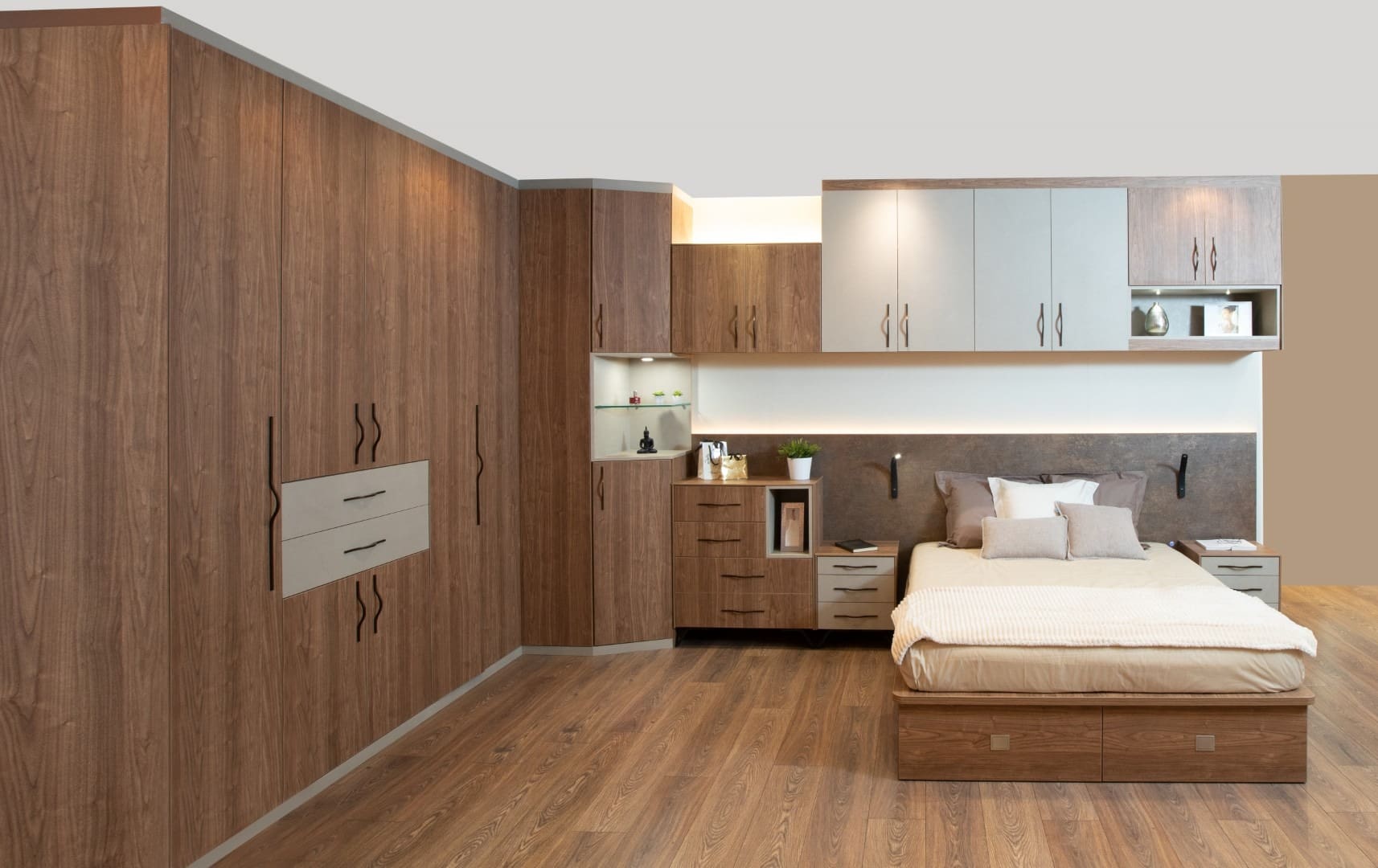art modul dormitorio madera